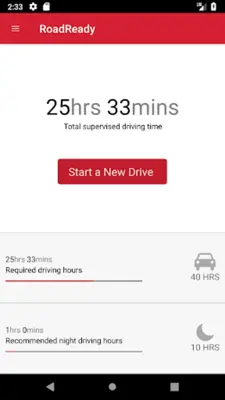 RoadReady android App screenshot 1